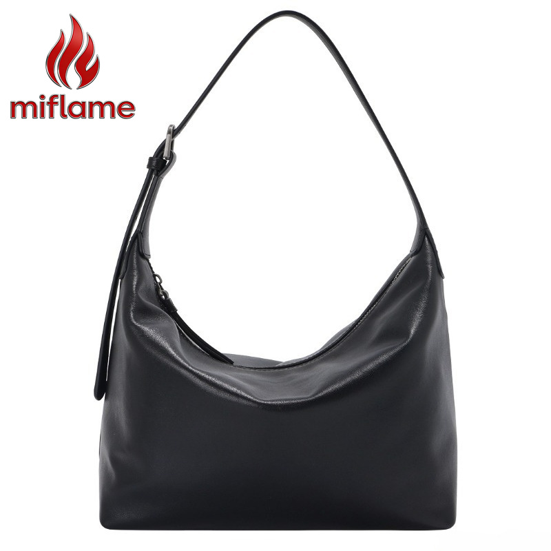 Leatherwork Logo - Sac sous le bras en cuir