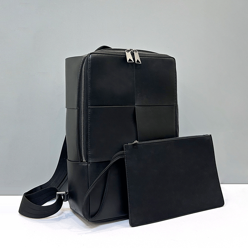 Leather Work Bag - Sac à dos de voyage décontracté