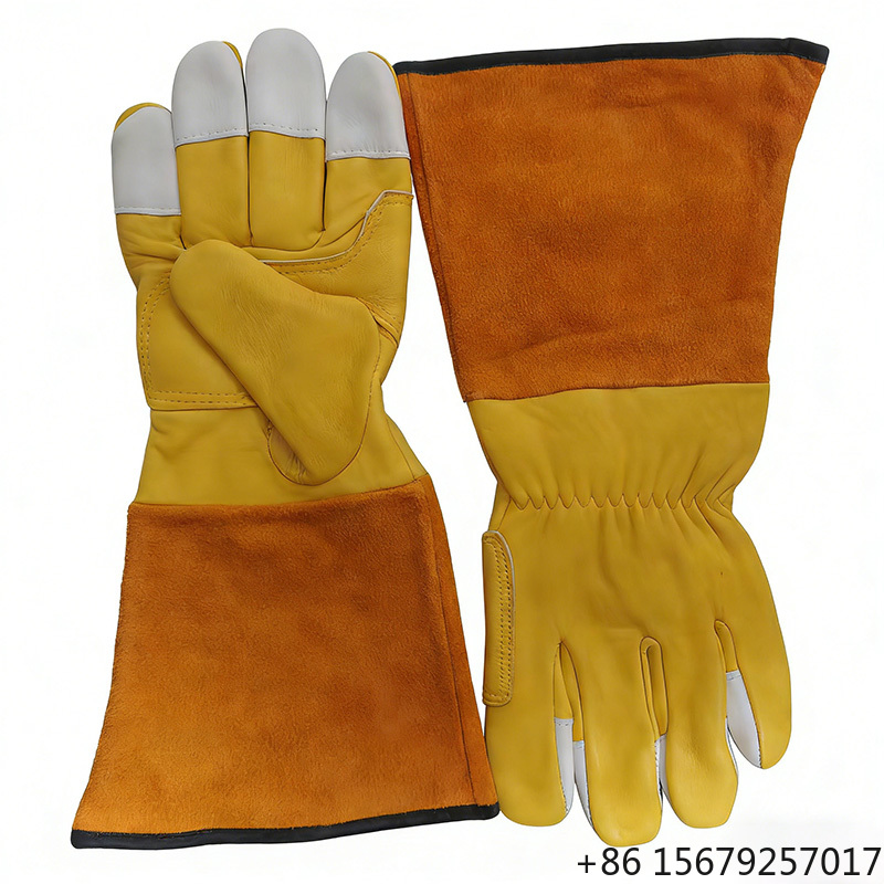Leatherwork Logo - Gants de travail industriels en cuir