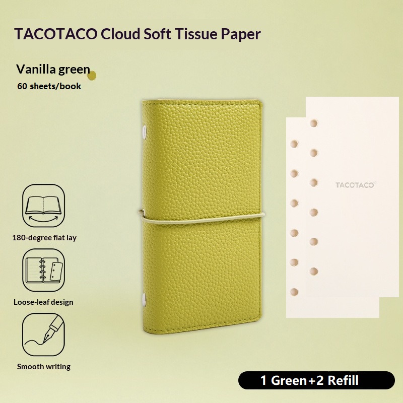 Leatherwork Plans - TACOTACO A7 Journal rechargeable en cuir
