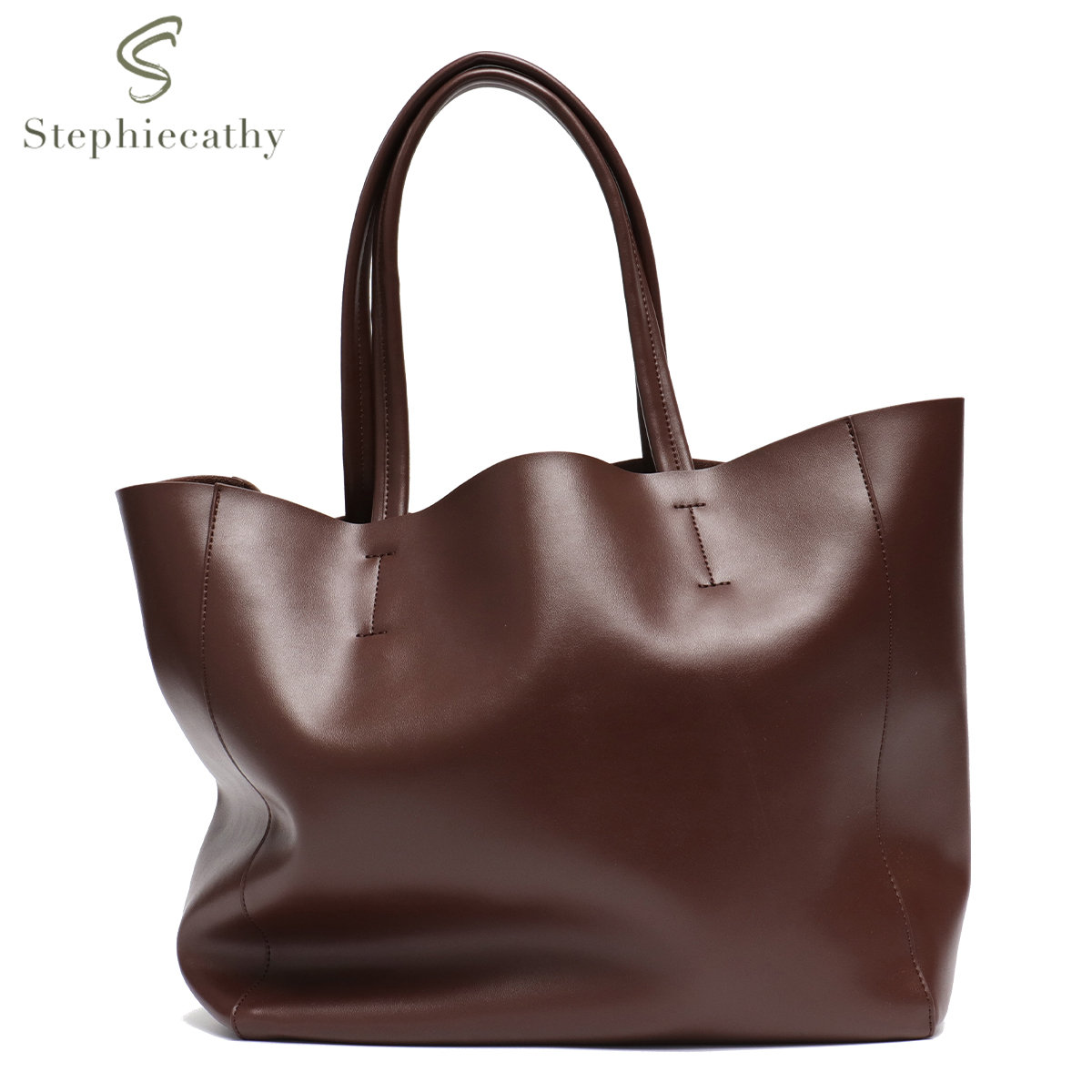 Leather Work Handbags - Sac à main fourre-tout de grande