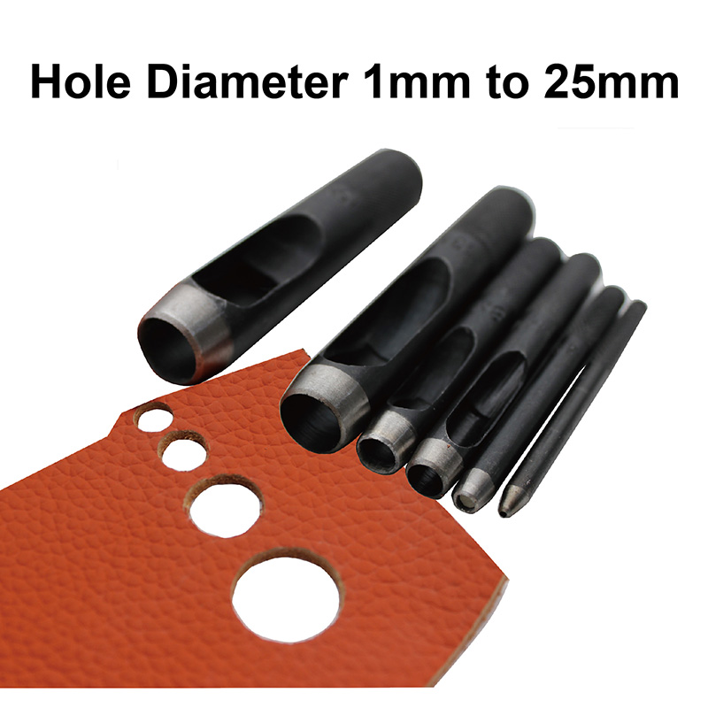 Leatherwork Punch - Perforateur de trous creux en cuir,