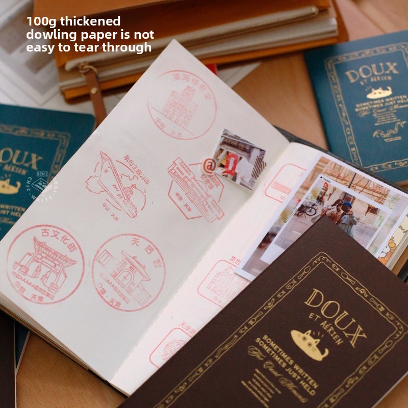 Carnet de voyage Fromthenon av - Leather Work Diary avis et prix