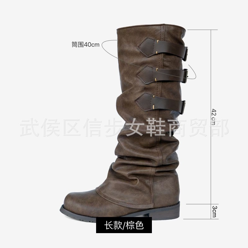 Bottes pour femmes style brita - Belt Buckle Blank avis et prix