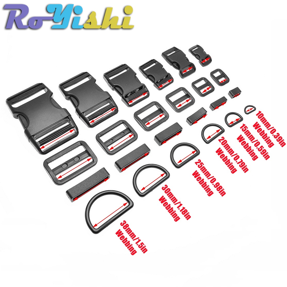 Lot de 10 boucles à dégagement - Belt Buckle Blank avis et prix