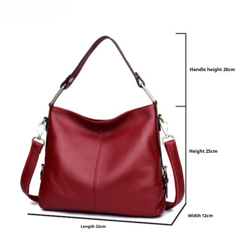 Sac à main en cuir véritable p - Leatherwork Logo avis et prix