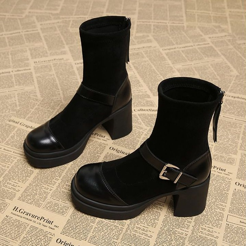 Bottines Plateforme Femme Talo - Belt Buckle Blank avis et prix