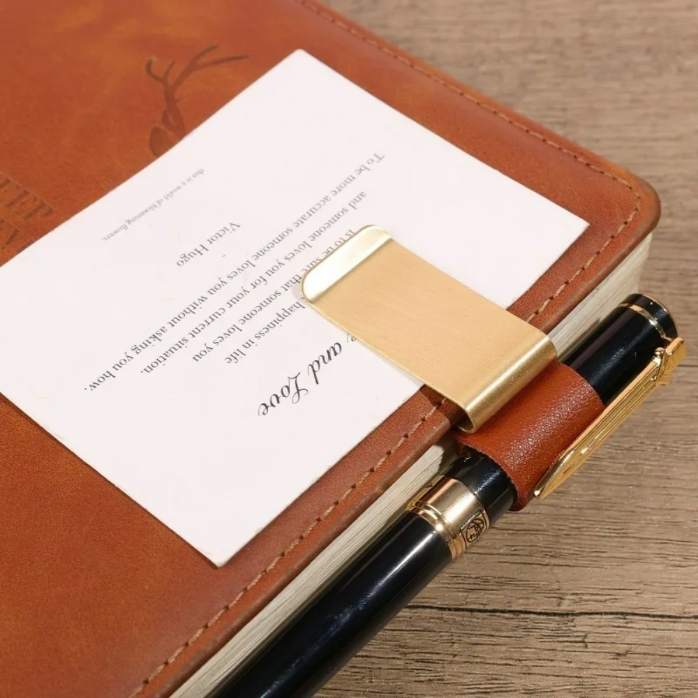 Porte-stylo en cuir et laiton  - Leather Work Diary avis et prix