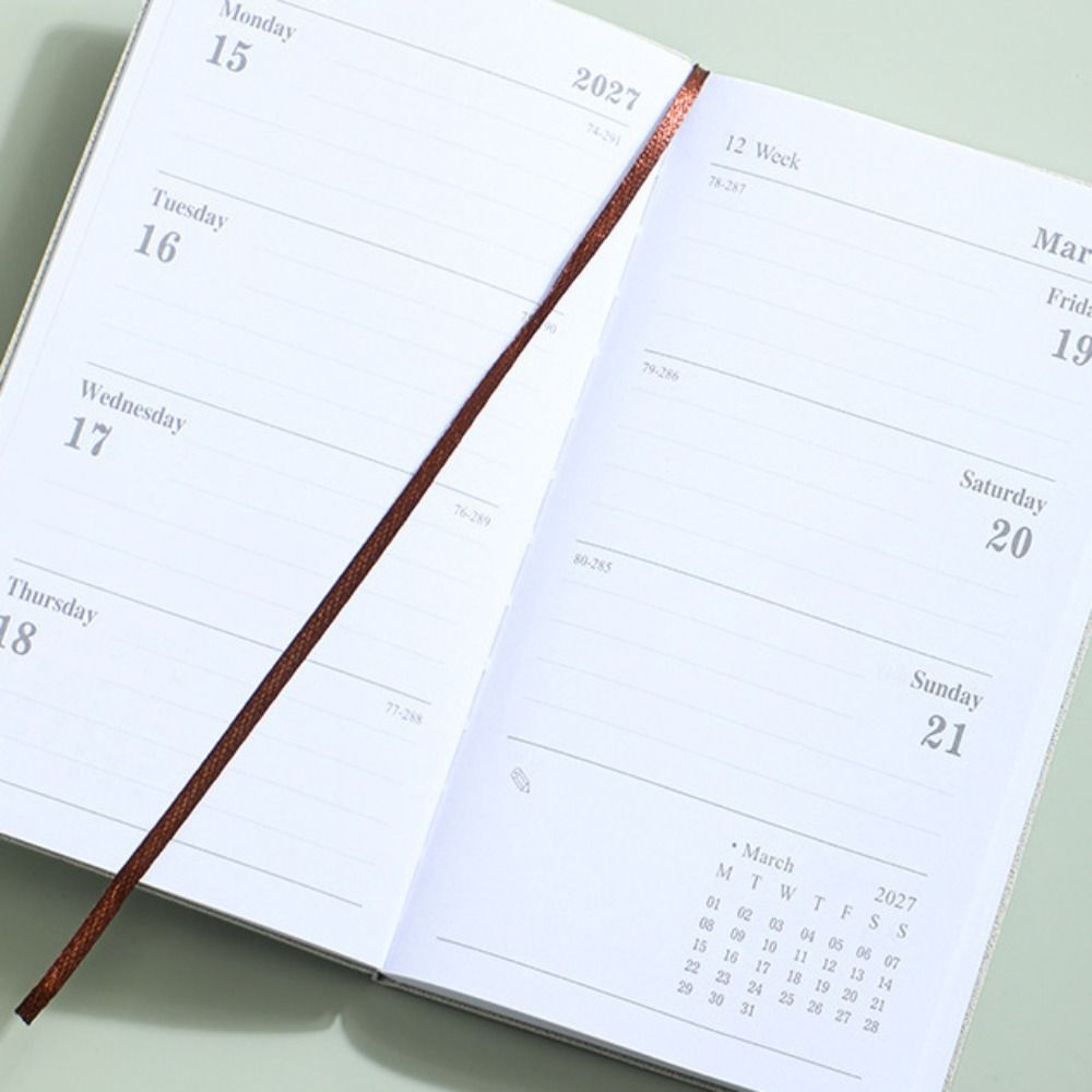 Carnet de planification 2027 A - Leatherwork Plans avis et prix
