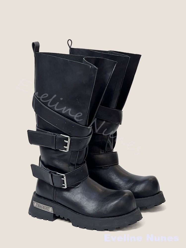 Bottes de moto à large bride e - Belt Buckle Blank avis et prix