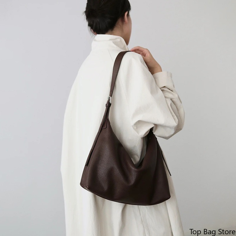 Sac sous le bras en cuir vérit - Leatherwork Logo avis et prix