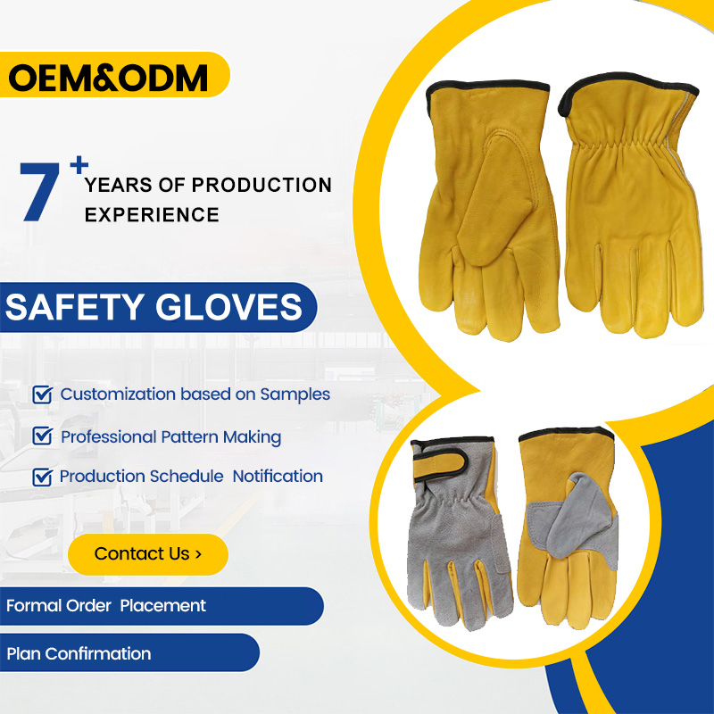Gants de travail industriels e - Leatherwork Logo avis et prix