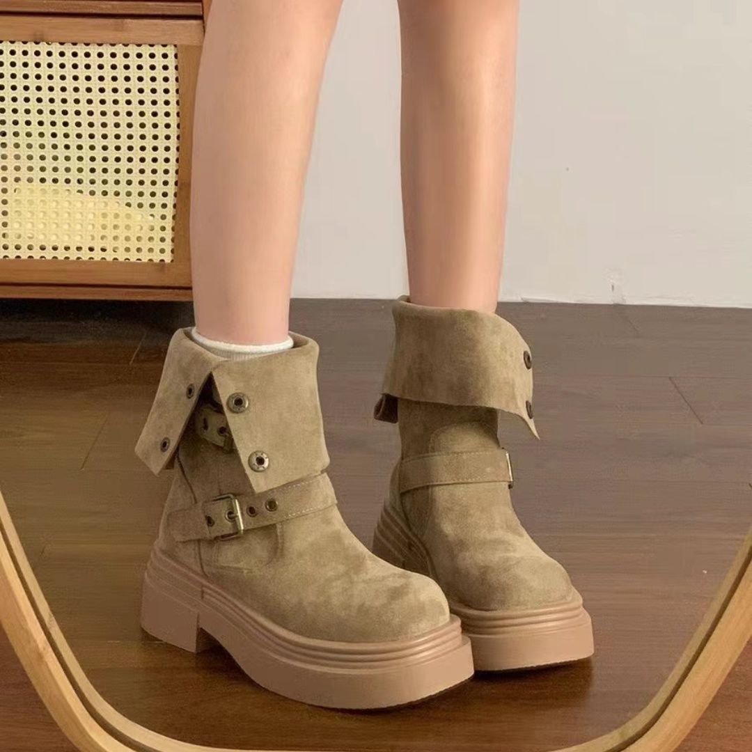Bottes longues à plateforme po - Belt Buckle Blank avis et prix