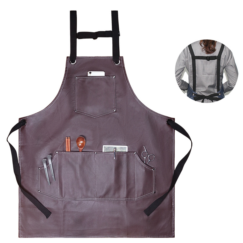 Bretelles de Serveur en Cuir S - Leatherwork Logo avis et prix