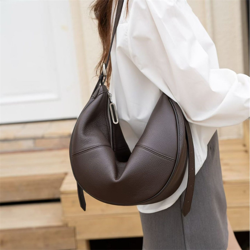 Sac Hobo en cuir véritable BUR - Leather Work Handbags avis et prix