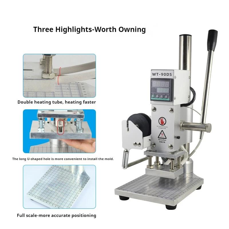 Machine d'estampage à chaud, g - Leatherwork Embossing avis et prix