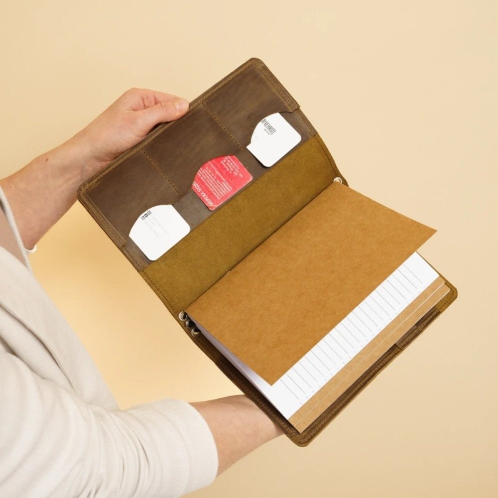 Organiseur de carnet A5, couve - Leather Work Diary avis et prix