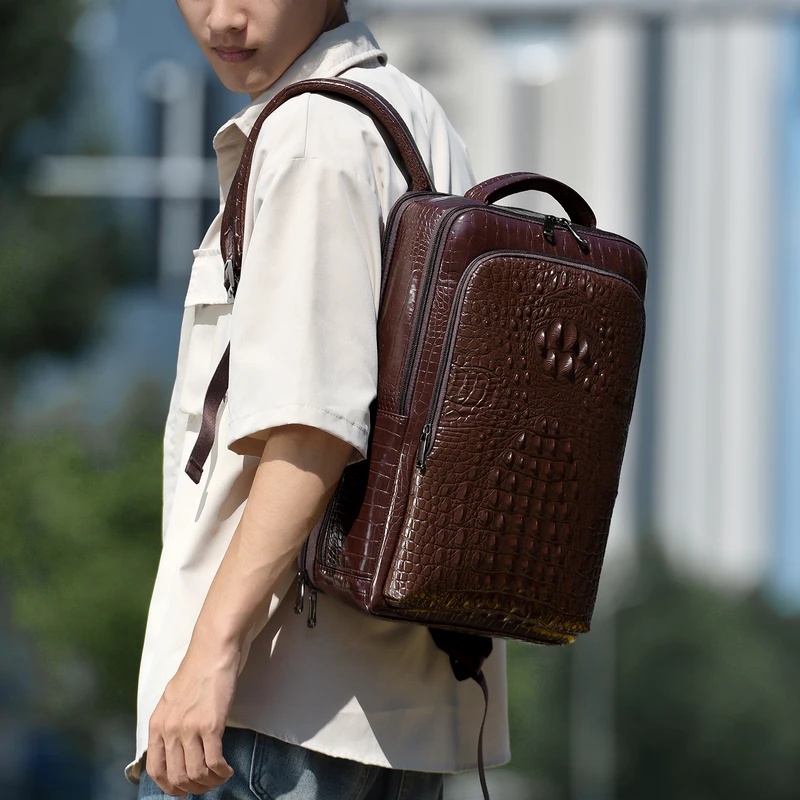 Nouveau sac à dos pour ordinat - Leather Work Bag avis et prix