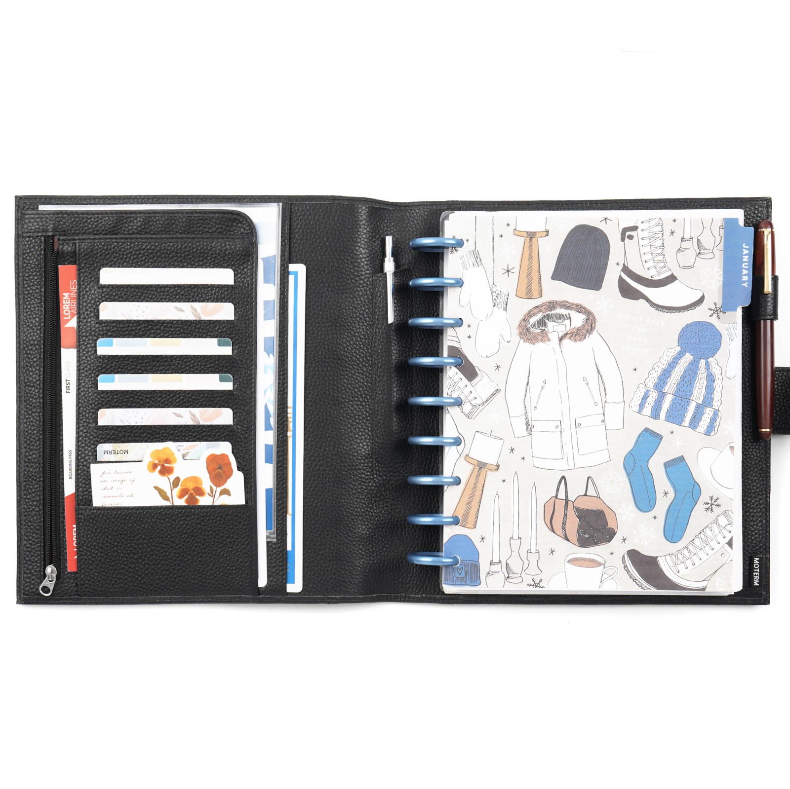 Moterm – Couverture de planifi - Leather Work Diary avis et prix