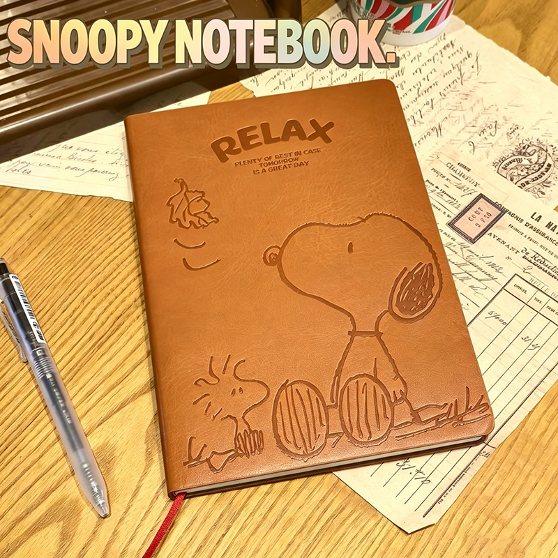 Carnet en cuir A5 vintage Snoo - Leather Work Diary avis et prix
