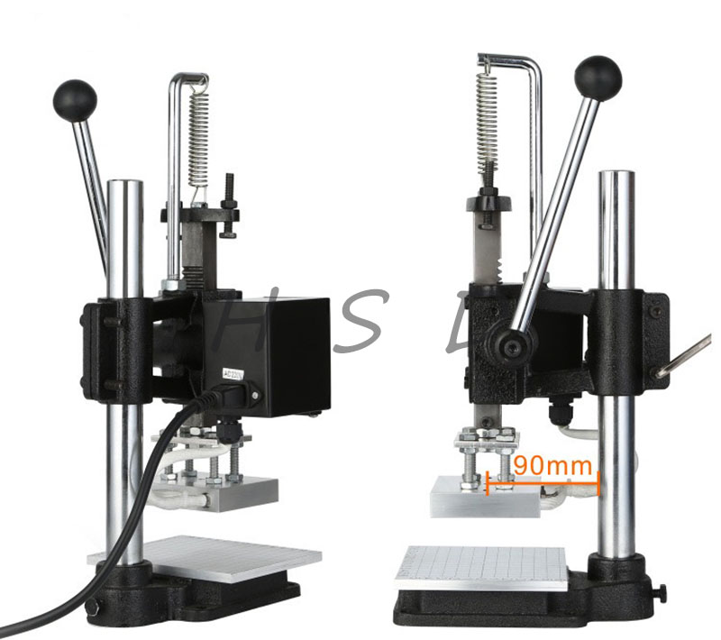 Presse à chaud manuelle avec t - Leatherwork Press avis et prix